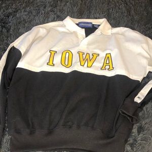 Vintage Iowa Hawkweyes shirt.